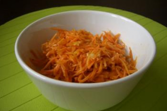 Натуральная морковча по-корейски