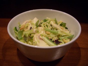 Острый салат с шампиньонами