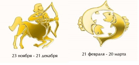 Стрелец и Рыбы: совместимость мужчины и женщины в дружбе, работе и