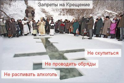 Крещение примет