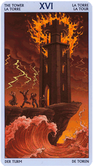 Карта Таро Башня — значение в сочетании с другими картами