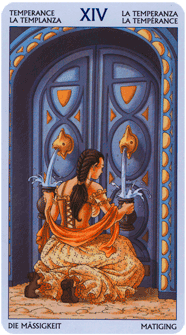 Основные значения карты Таро Умеренность в раскладах и сочетаниях