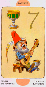 Основные значения карты Таро 7 Кубков в раскладах и сочетаниях