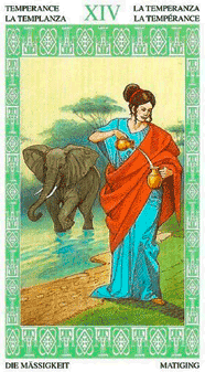 Основные значения карты Таро Умеренность в раскладах и сочетаниях