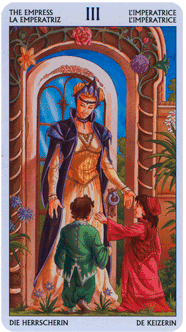 Толкования карты Императрица в одиночной позиции и раскладах