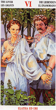 Значение карты Таро Влюбленные в одиночной позиции и в сочетании с другими картами